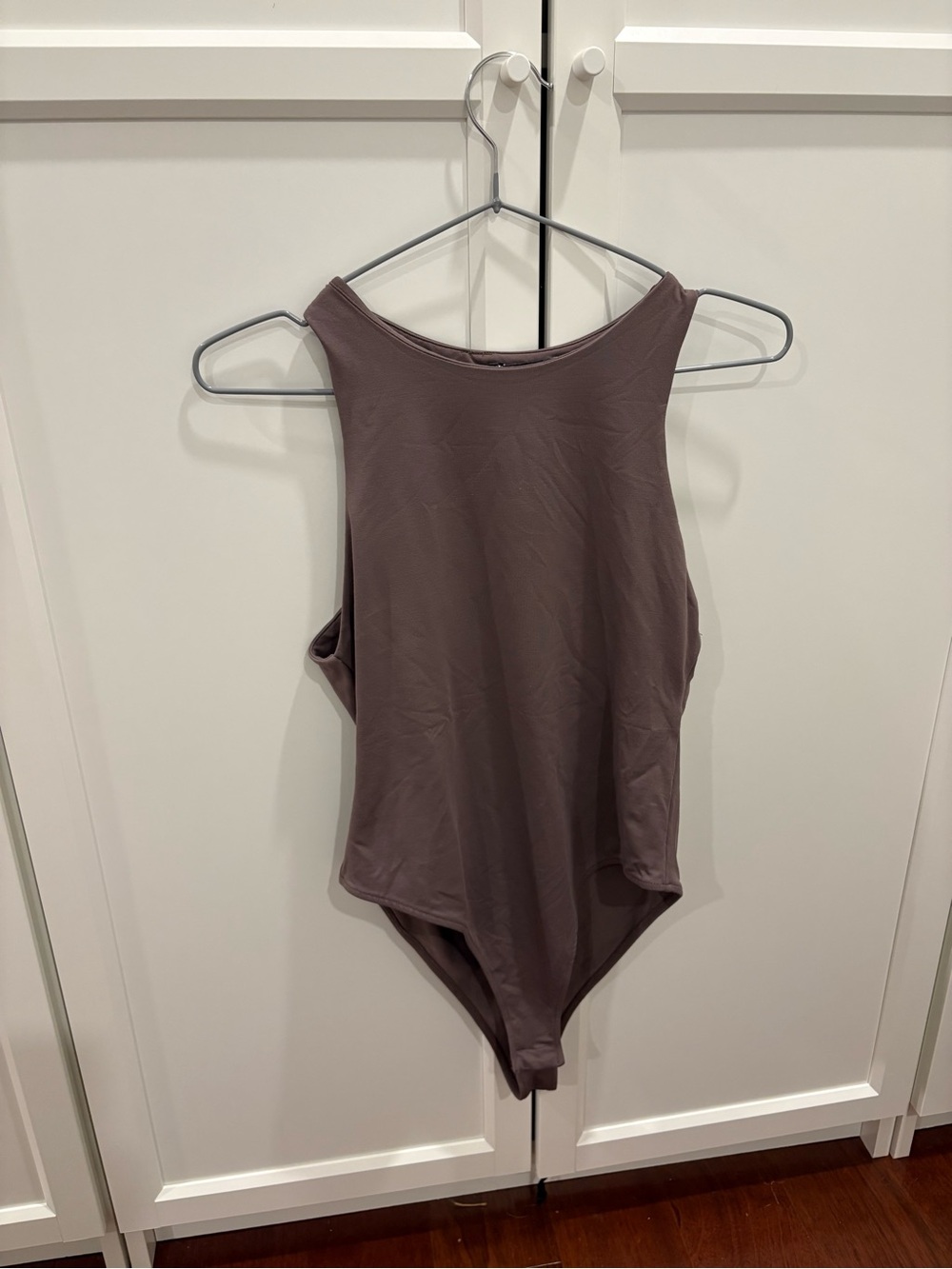 Zara Mauve Sleeveless Bodysuit